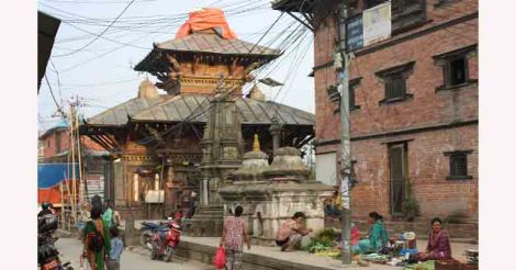 An older part of Kathmandu